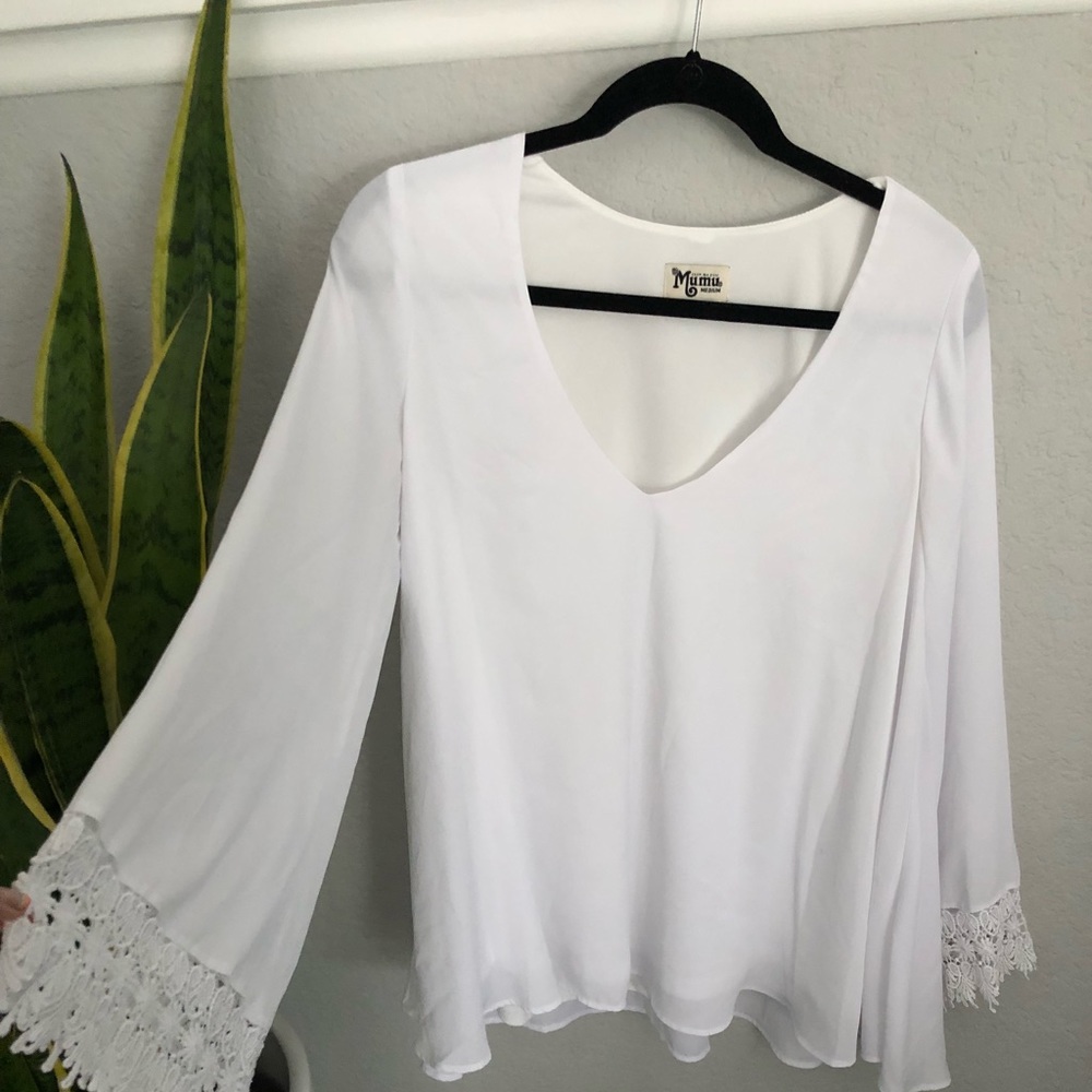 Show me your mumu white top
